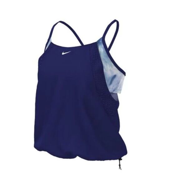 Nike Layered Tankini Top-Size Medium - Picture 2 of 8